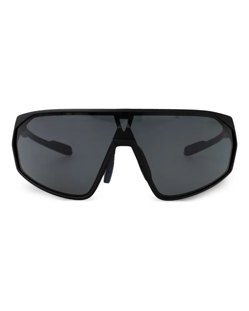 adidas SP0074 Sonnenbrille mit Shield-Gestell - Schwarz Schwarz