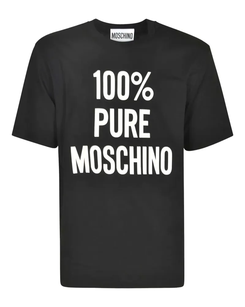 Moschino Pure  T-shirt - Schwarz Schwarz