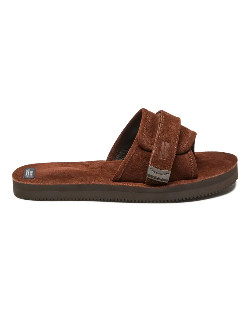 SUICOKE Padri-S Sandalen mit Logo - Braun Braun
