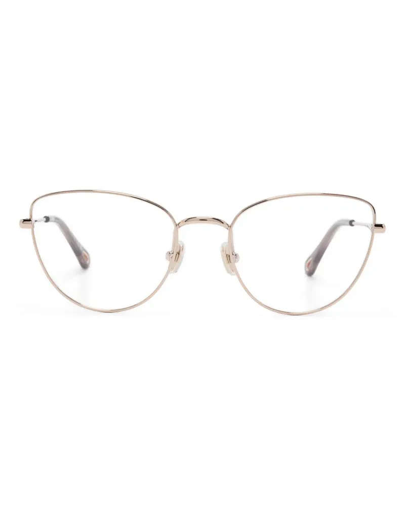 Chloé Brille mit Cat-Eye-Gestell - Gold Gold