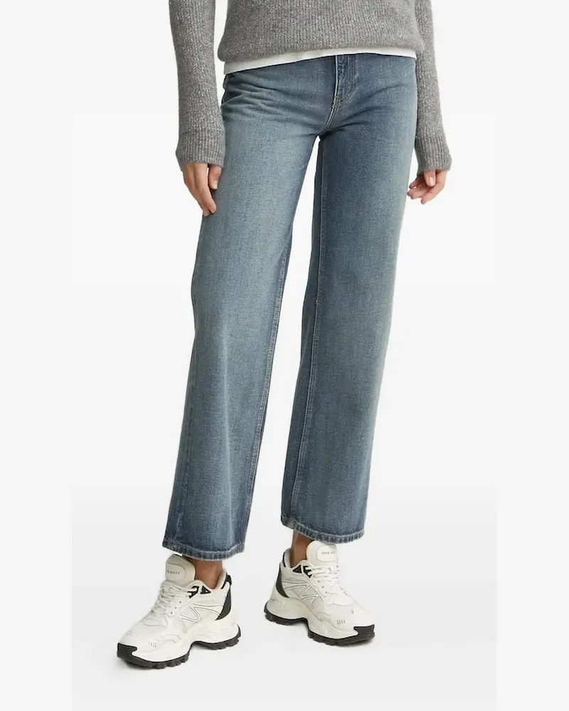 Guess Jeans mit Triangel-Logo - Blau Blau