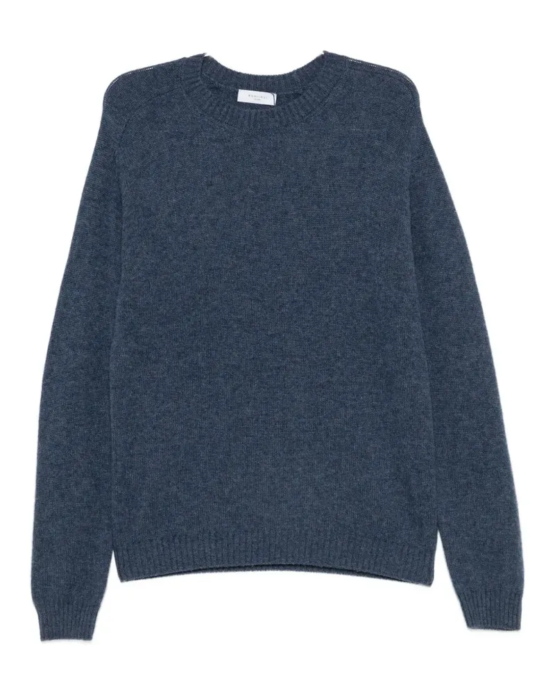 Boglioli crew-neck knitted sweater - Blau Blau