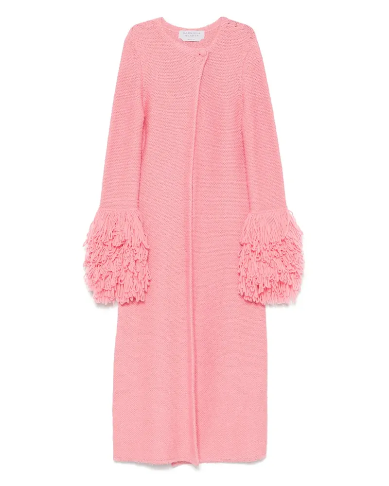 Gabriela Hearst Elete Mantel - Rosa Rosa