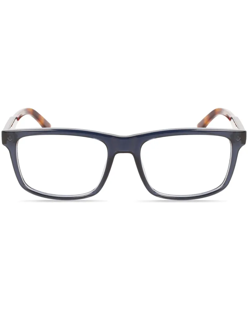 Lacoste Brille mit Logo-Print - Blau Blau