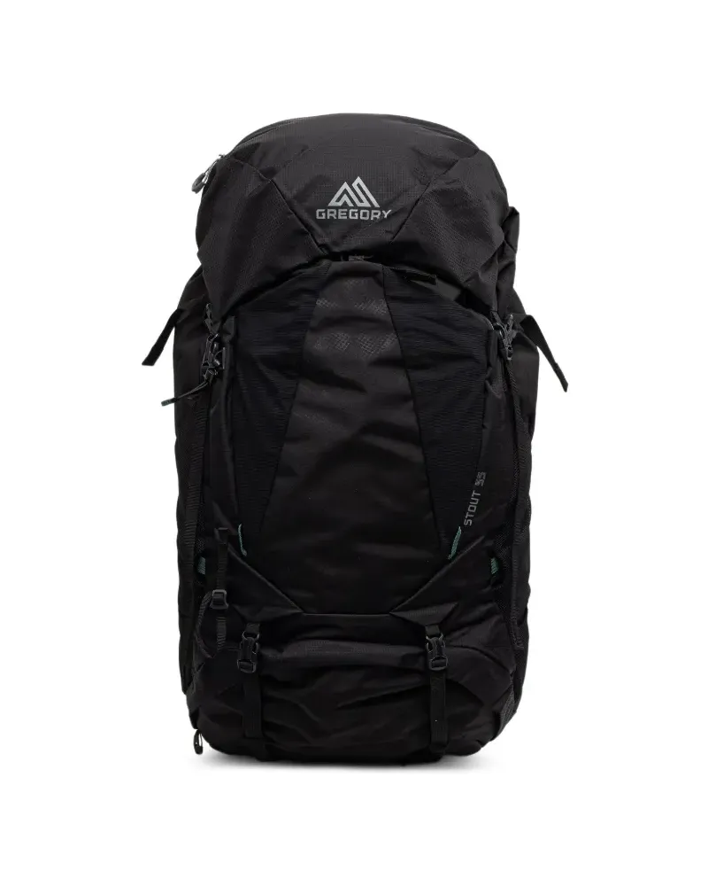 Gregory Stout 55L Rucksack mit Schnallenverschluss - Schwarz Schwarz