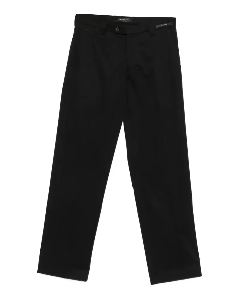 MICHAEL COAL pressed-crease trousers - Schwarz Schwarz