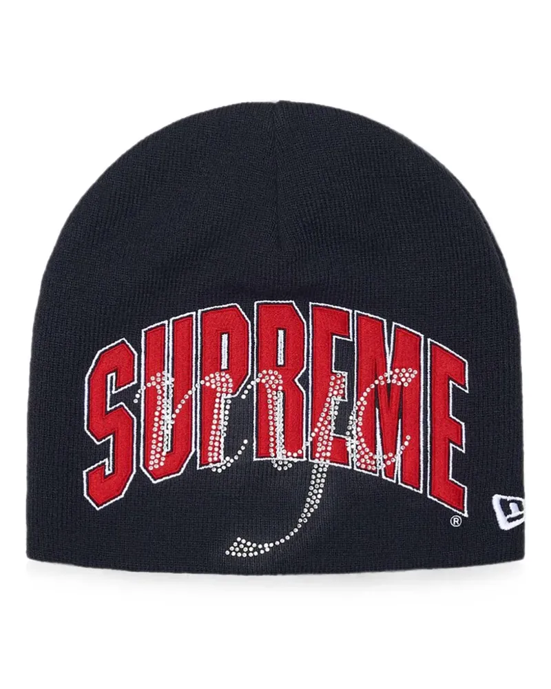 Supreme Being Beanie mit Strassverzierung - Blau Blau