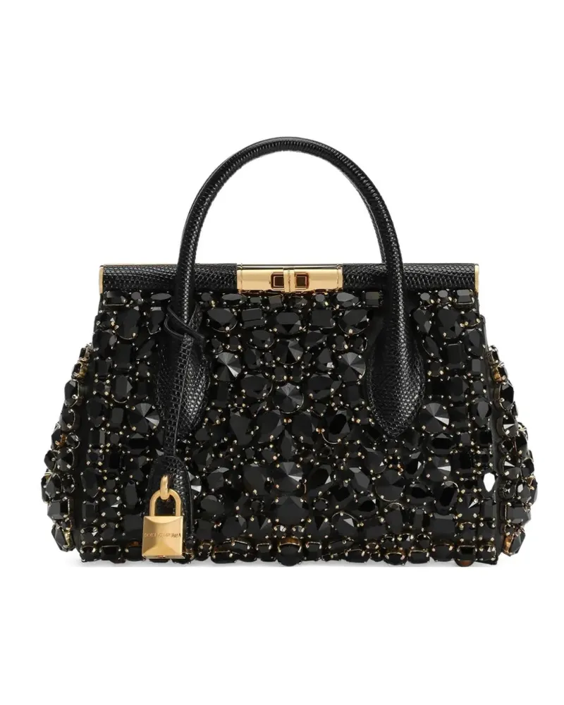 Dolce & Gabbana Marlene Handtasche - Schwarz Schwarz