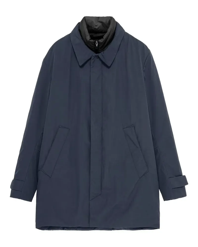 KRAKATAU Bleriot Trenchcoat - Blau Blau