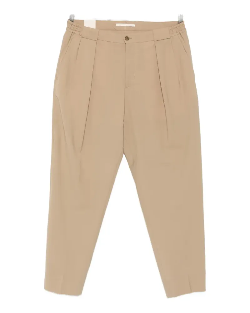 Briglia 1949 pleated tapered trousers - Nude Nude