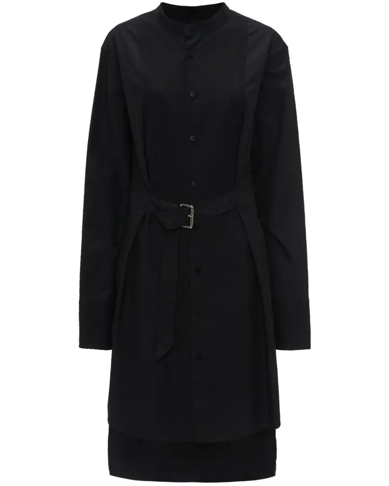 J.W.Anderson Kleid mit Gürtel - Schwarz Schwarz