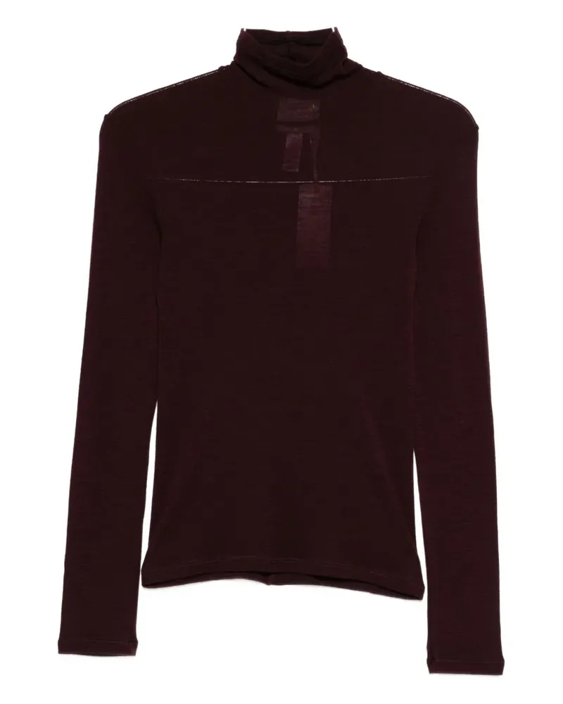 forte_forte turtleneck sweater - Rot Rot