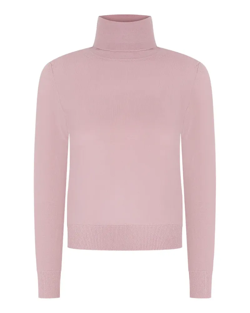 Alpha Studio Klassischer Rollkragenpullover - Rosa Rosa
