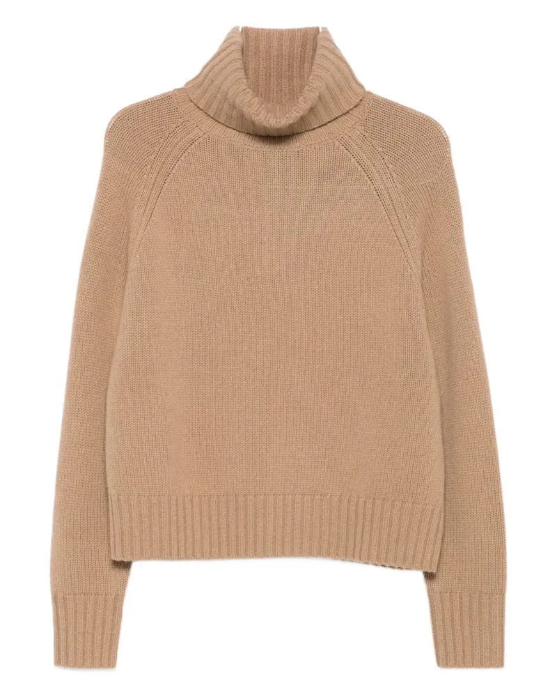 ALLUDE Pullover mit Rollkragen - Nude Nude