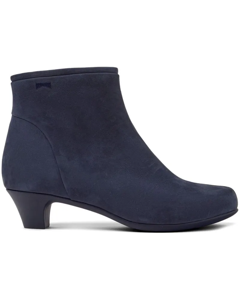 Camper Helena Stiefeletten aus Wildleder - Blau Blau