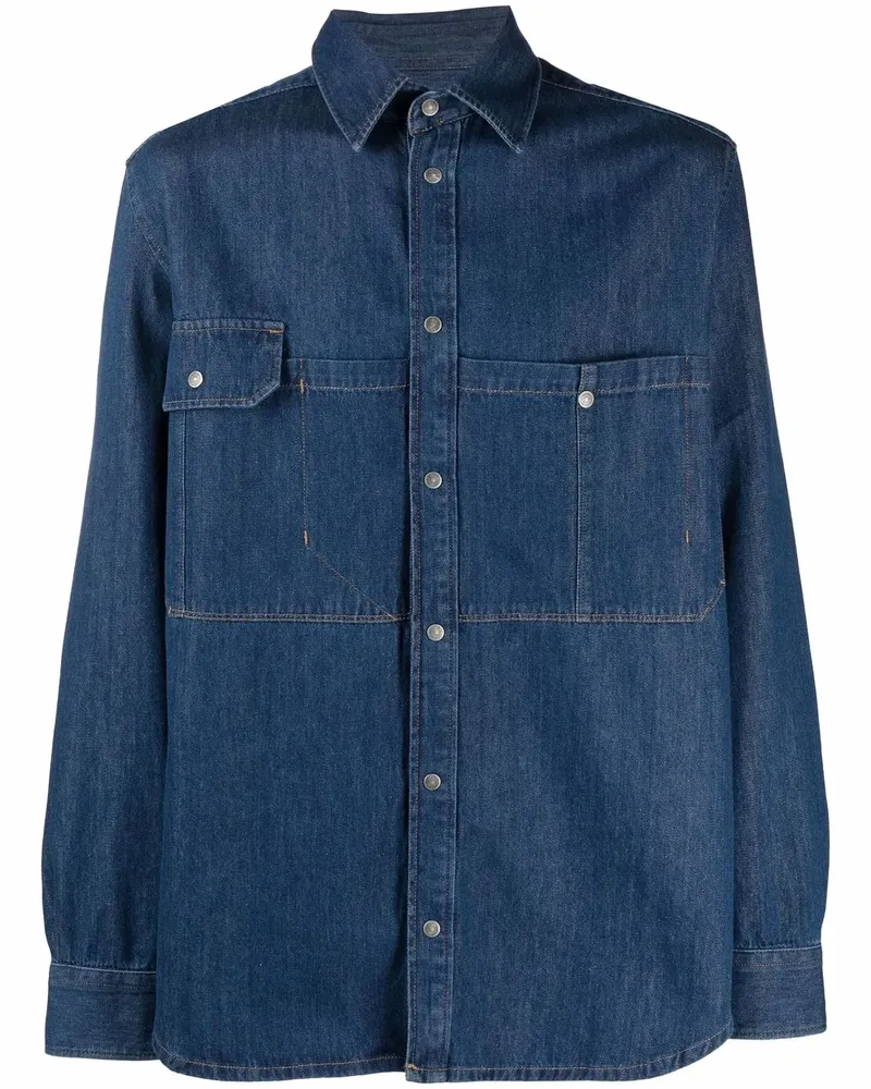 Diesel Klassisches Hemd - Blau Blau