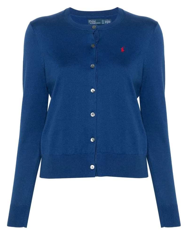 Ralph Lauren Polo Pony Cardigan - Blau Blau