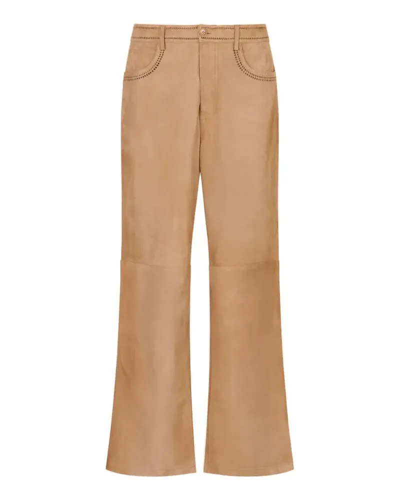Marni Hose mit Cut-Out - Nude Nude