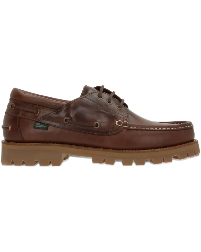 Paraboot Segelschuhe mit Schnürung - Braun Braun