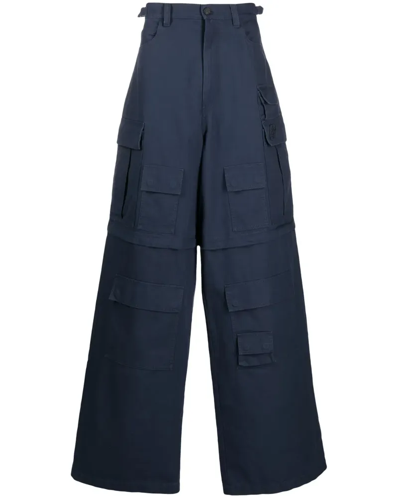 AMBUSH Cargohose mit weitem Schnitt - Blau Blau