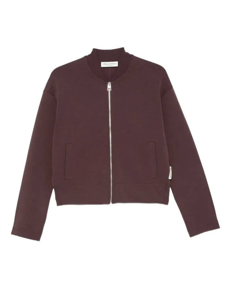 Marc O'Polo zip-up bomber jacket - Violett Violett