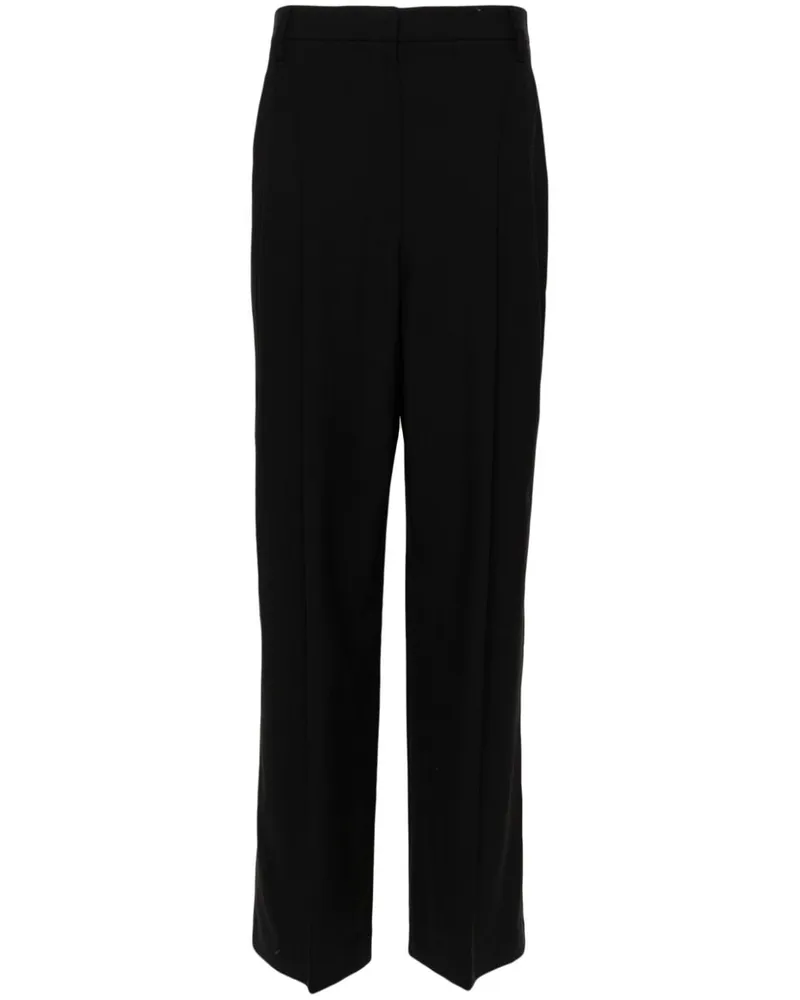 Brunello Cucinelli Palazzohose mit Bügelfalten - Schwarz Schwarz