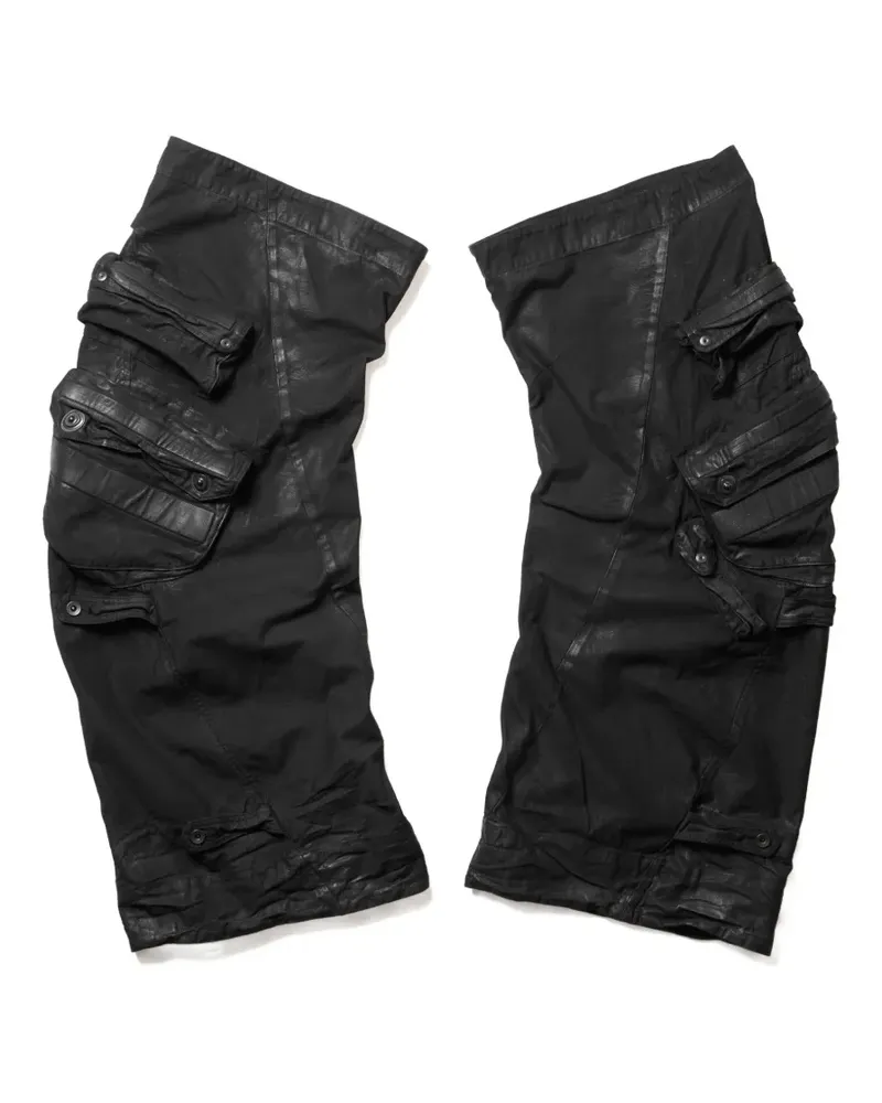 Julius Gas Mask Beinbezüge - Schwarz Schwarz