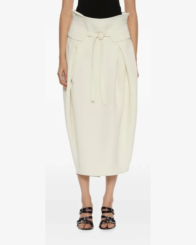 Christopher Esber Virelle Cocoon Midirock - Nude Nude