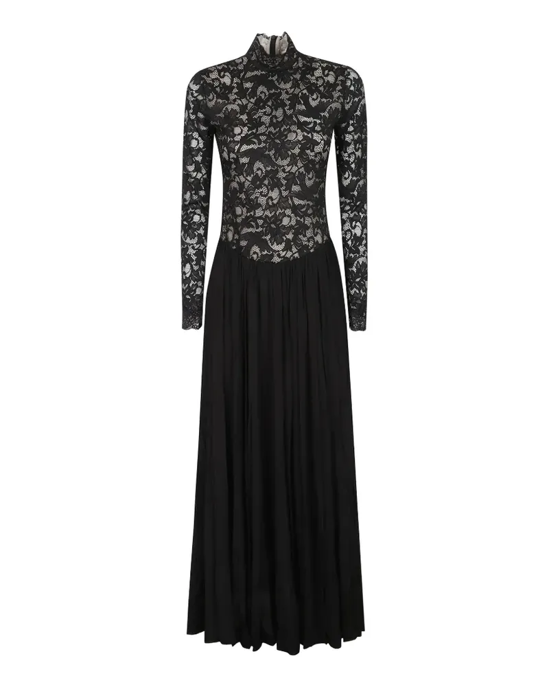 Zimmermann Lace Jersey maxi dress - Schwarz Schwarz