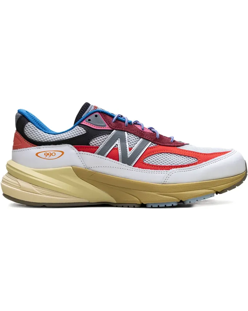 New Balance 990 "Action Bronson- Hi/Pink/Royal Blue" Sneakers - Weiß Weiß