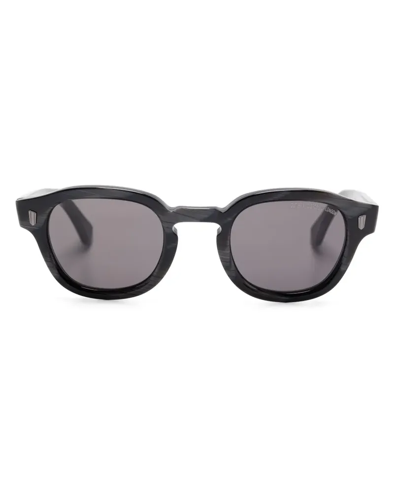 Cutler and Gross Sonnenbrille mit rundem Gestell - Grau Grau