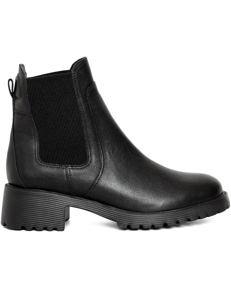 Sarah Chofakian Mirre block-heel boot - Schwarz Schwarz