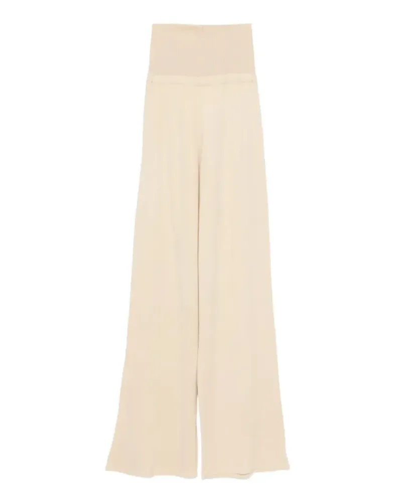 Aya Muse Hose mit weitem Bein - Nude Nude