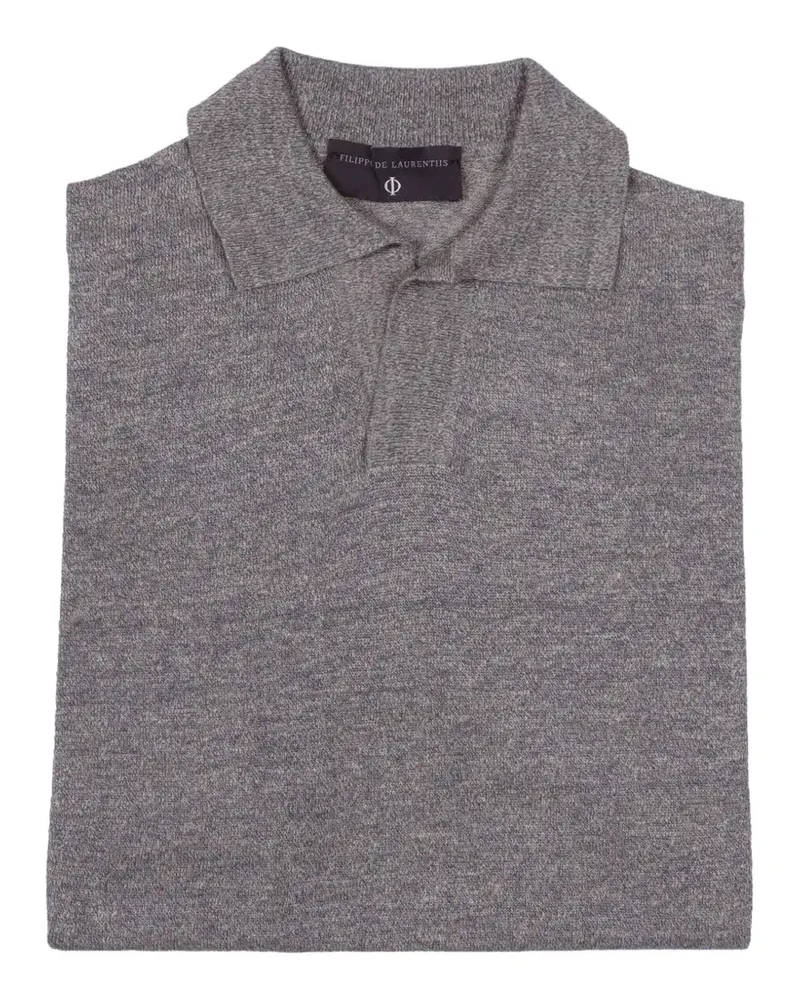 Filippo de Laurentiis short-sleeve polo shirt - Grau Grau