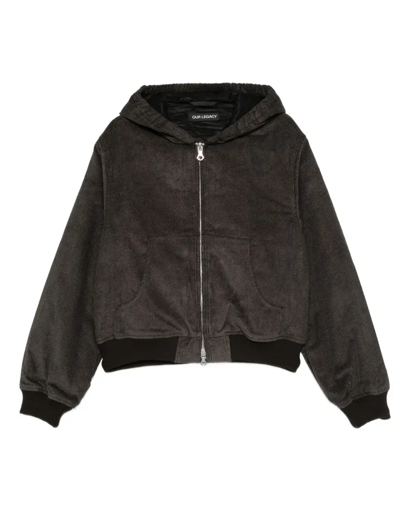 Our Legacy Twill-Kapuzenjacke - Braun Braun