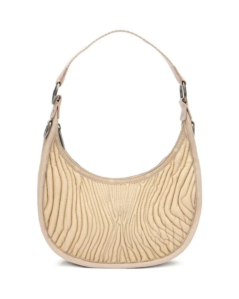 Roberto Cavalli Gesteppte Schultertasche - Nude Nude