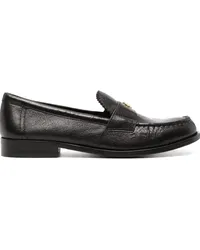 Tory Burch Loafer mit Logo-Schild Schwarz