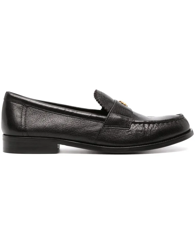 Tory Burch Classic Loafer aus Leder - Schwarz Schwarz