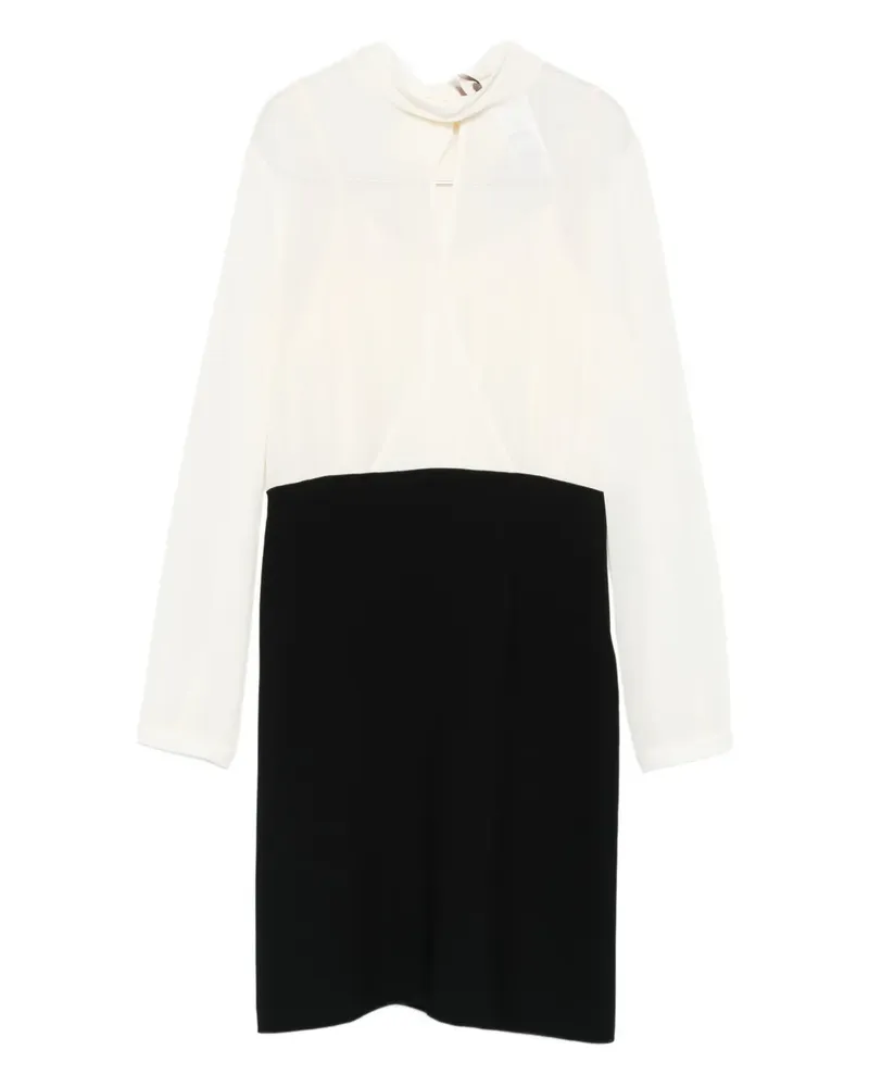 Pennyblack Dimma high-neck colour-block dress - Weiß Weiß