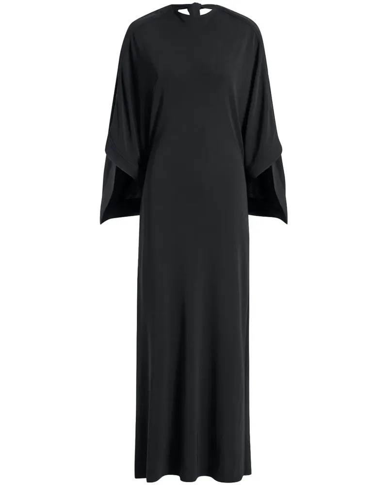 16ARLINGTON Catius Maxikleid - Schwarz Schwarz