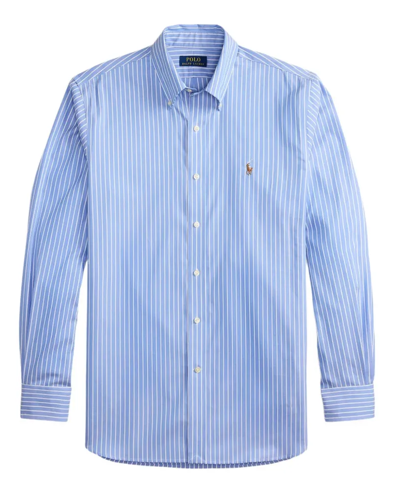 Ralph Lauren Gestreiftes Hemd - Blau Blau