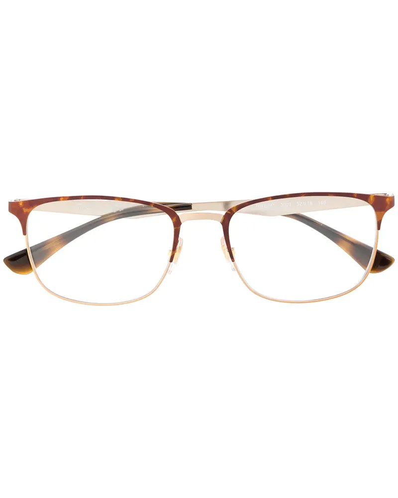 Ray Ban 6421' Halbrandbrille - Braun Braun