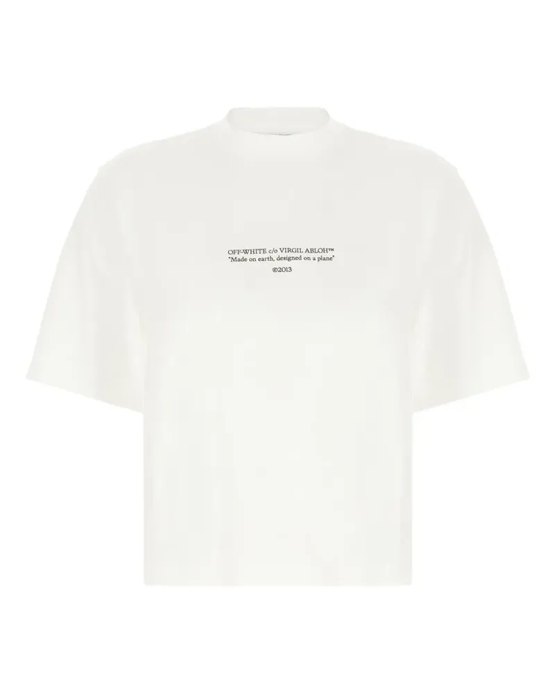 OFF-WHITE short-sleeve T-shirt - Weiß Weiß