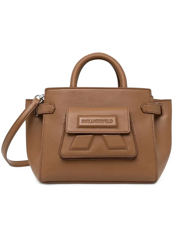 Karl Lagerfeld K/Ikonik Tote Bag - Braun Braun