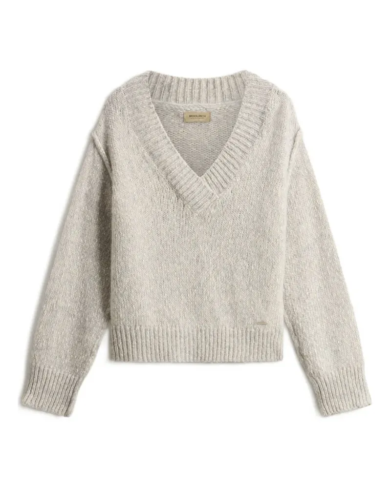 Woolrich Pullover mit V-Ausschnitt - Grau Grau