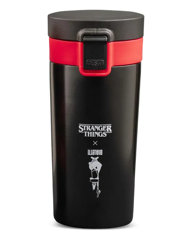 Bialetti x Netflix Stranger Reisebecher (380ml) - Schwarz Schwarz