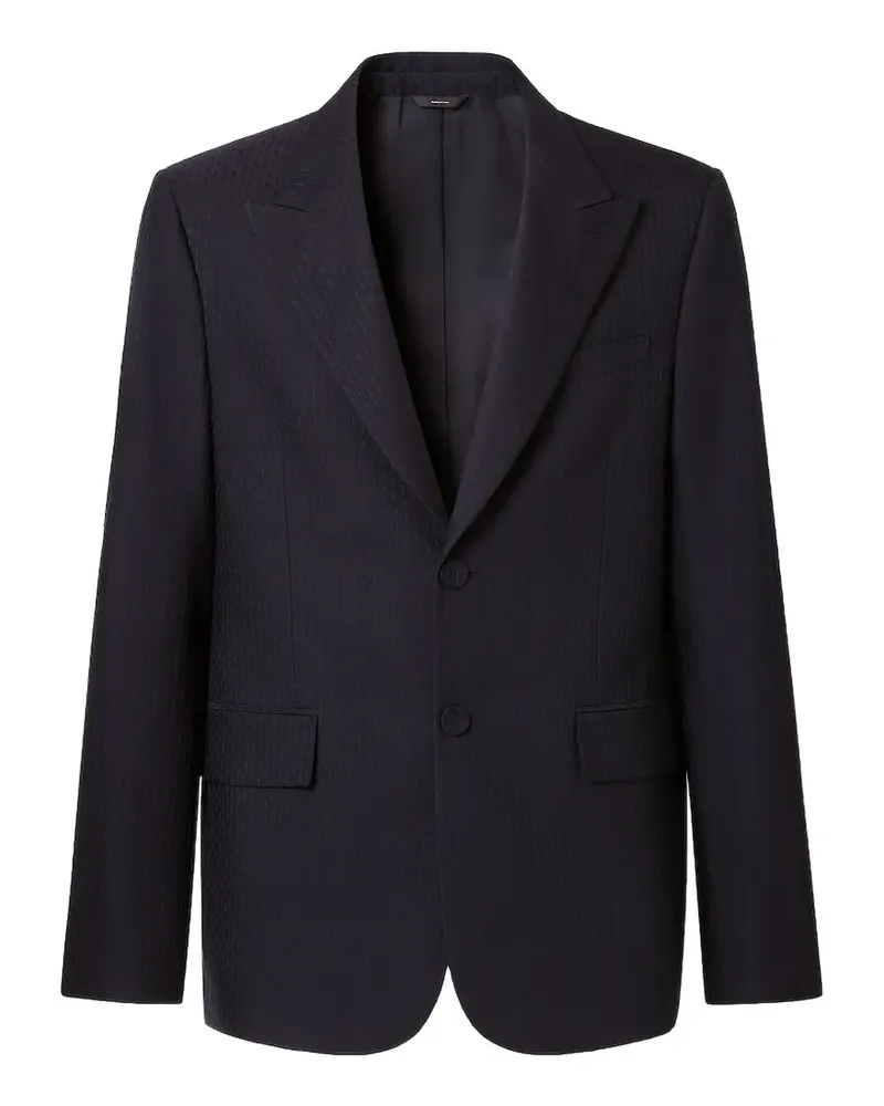 Fendi Einreihiges Sakko - Blau Blau