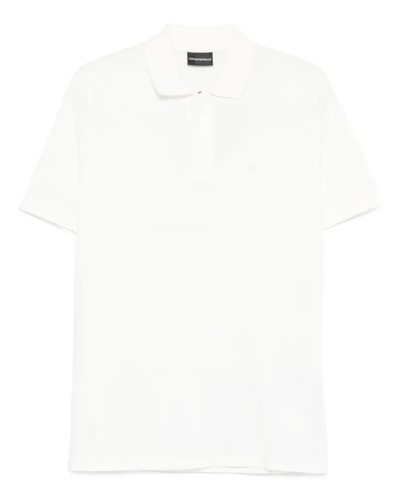 Emporio Armani Kurzärmeliges Poloshirt - Weiß Weiß