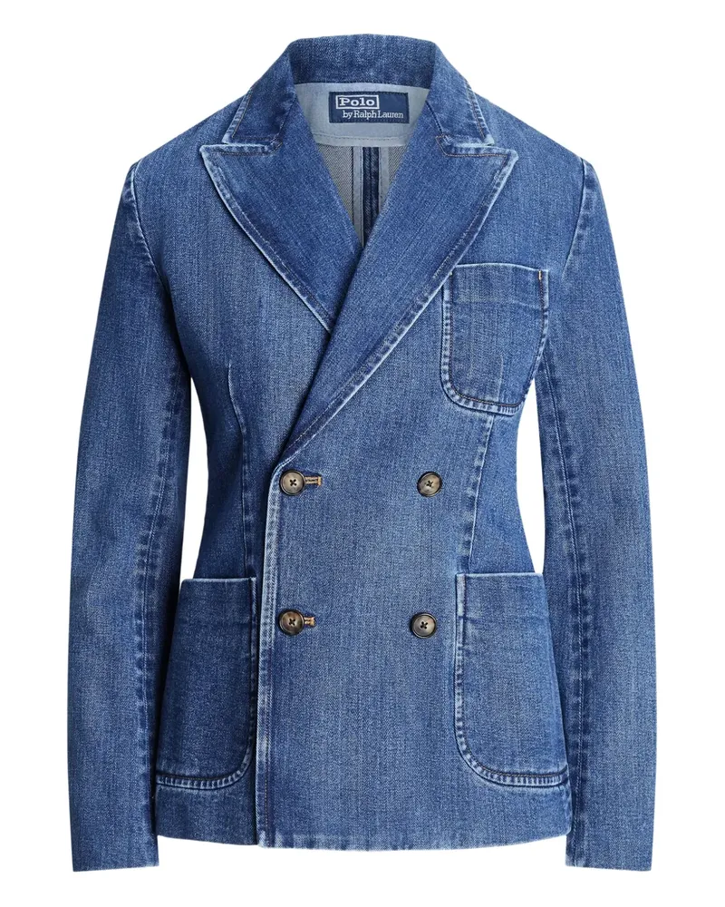 Ralph Lauren Doppelreihiges Sakko - Blau Blau