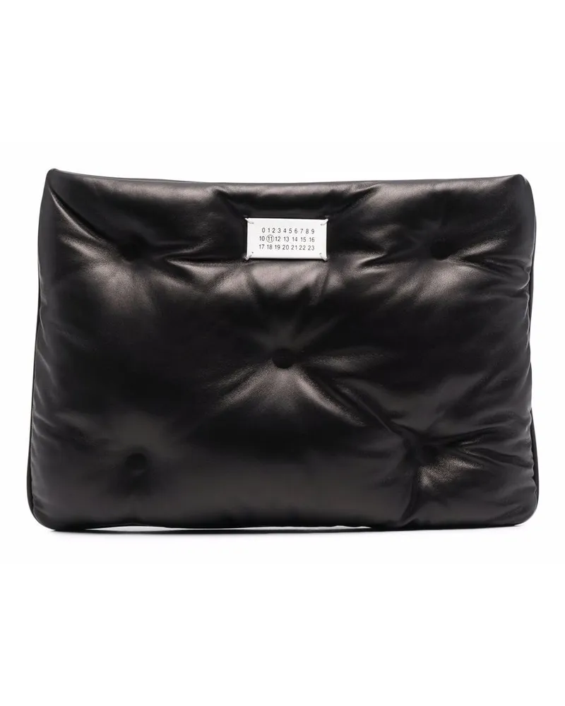 Maison Margiela Glam Slam Clutch - Schwarz Schwarz